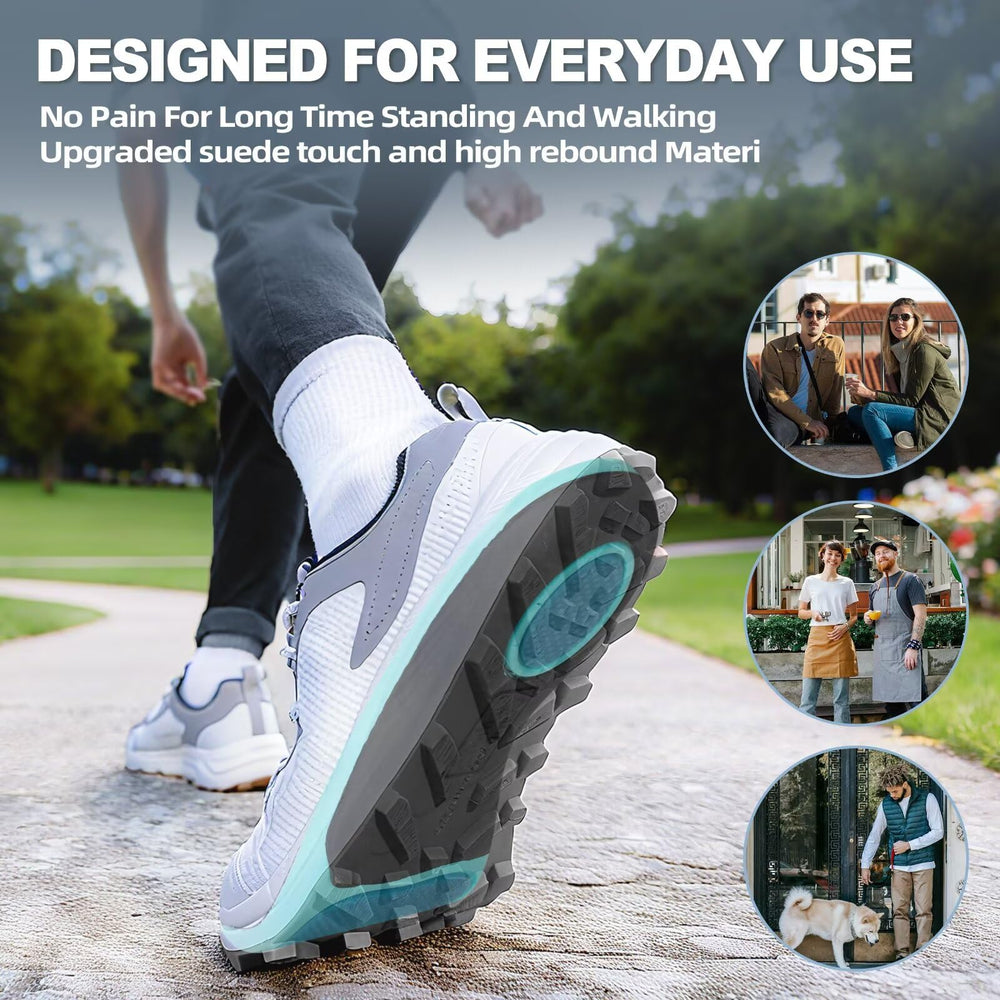 OrthoComfoot insoles are ideal for standing all day at work.