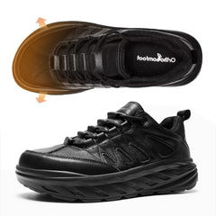 OrthoComfoot men's orthopedic diabetic wide shoes with arch-support for all-day comfort.