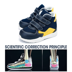 Orthopop breathable materials keep feet dry and comfortable throughout wear.