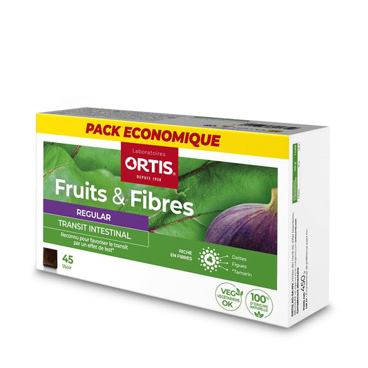 Ortis Fruits & Fibres Regular packaging for on-the-go daily use.