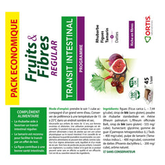 Ortis Tibetan rhubarb extract visual in the formulation.