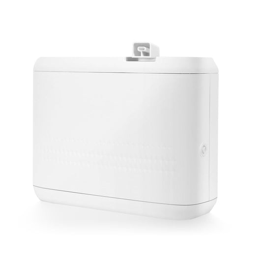 OScentPro smart scent air machine white front view showing sleek design and quiet operation