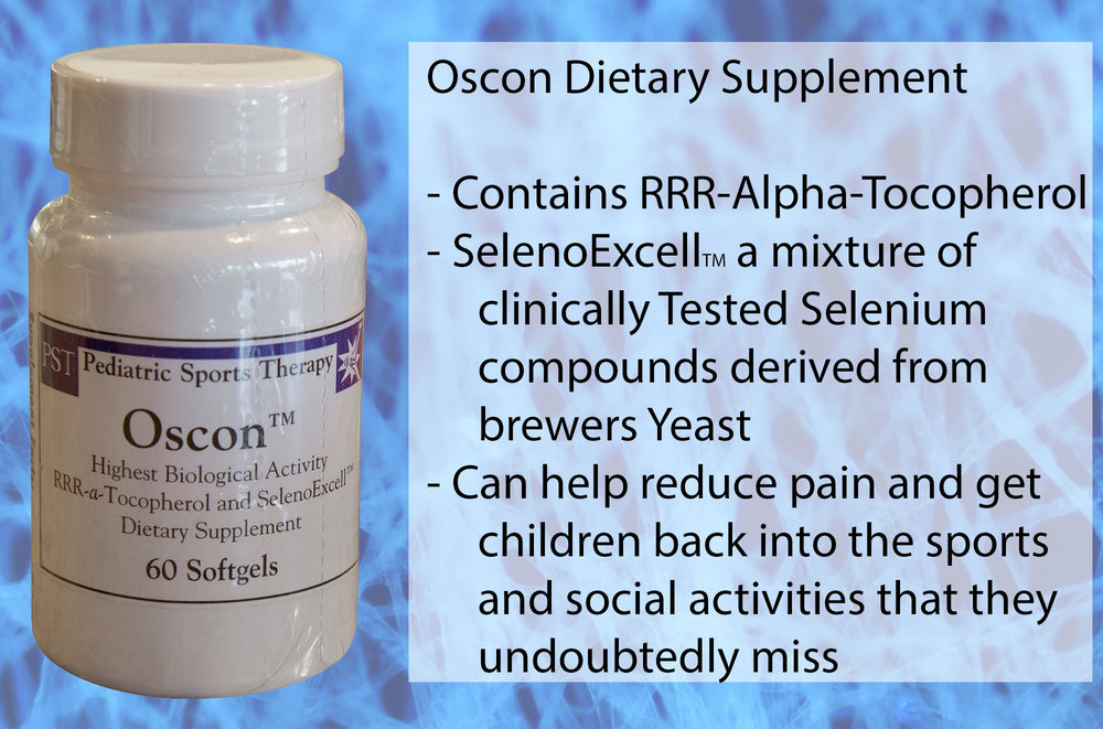 OSCON softgels close-up for easy daily supplementation.