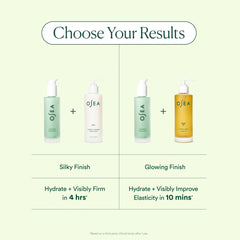 Nighttime skincare setup featuring OSEA Hyaluronic Body Serum