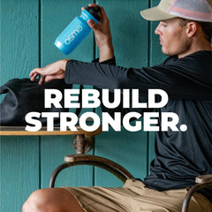 Osmo Rapid Recovery mixed in a shaker, ready-to-drink recovery shake