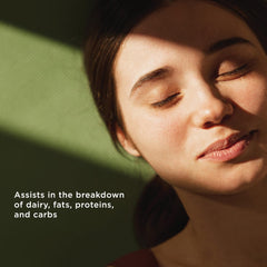 OSMOSIS Digestive Support Enzyme cap demonstrates secure reseal for freshness.