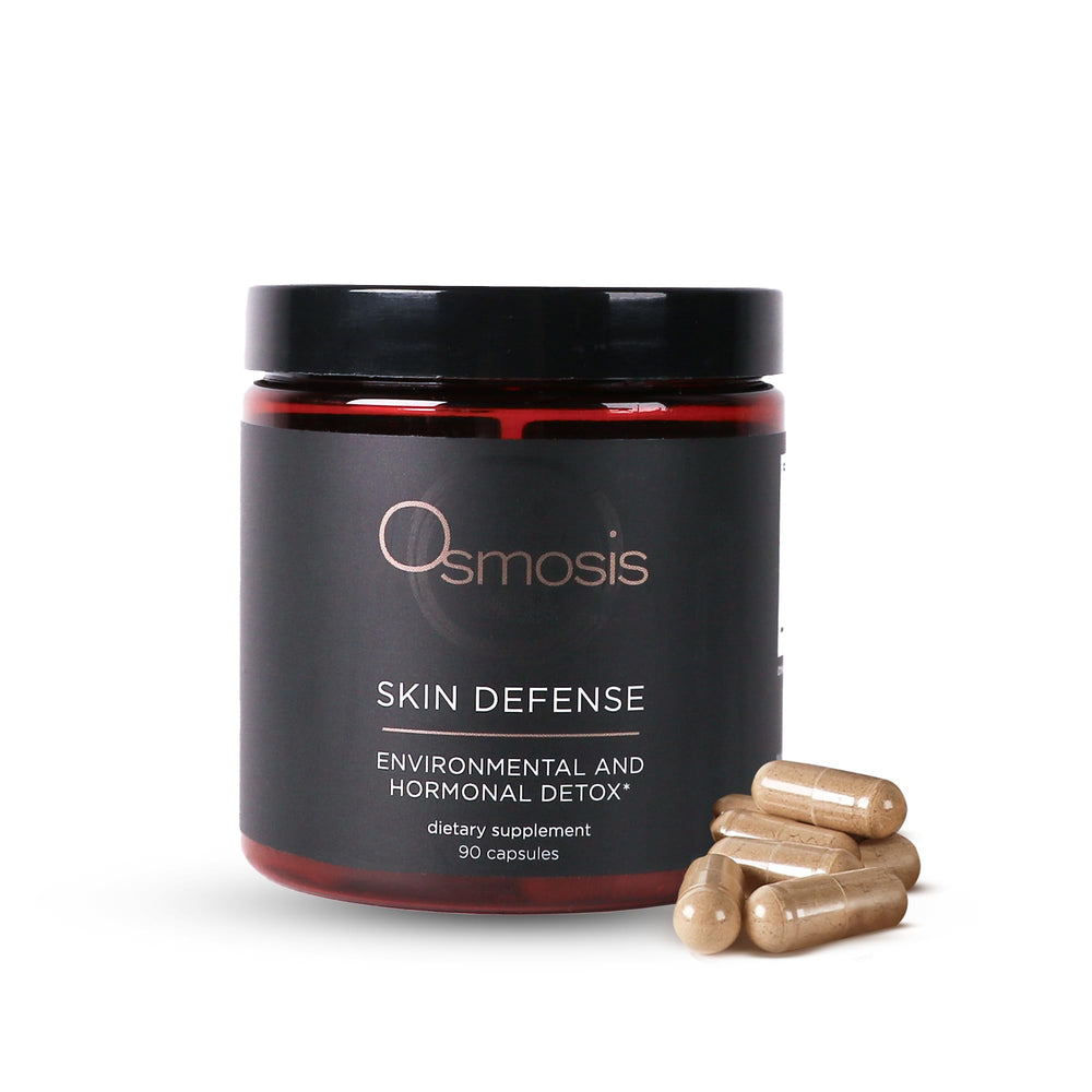 OSMOSIS Skin Defense bottle front for daily toxin binding support