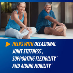 Osteo Bi-Flex magnesium capsules support muscle relaxation and leg comfort.