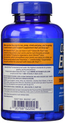 Closeup of Osteo Bi-Flex Triple Strength capsules showing easy-to-swallow coating.