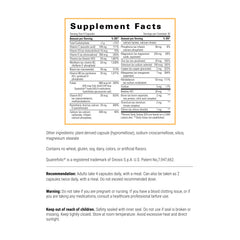 Osteoprime Forte capsules close-up emphasizing calcium-rich formula for bone health.