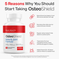 OsteoShield US manufacturing seal signifies GMP standards