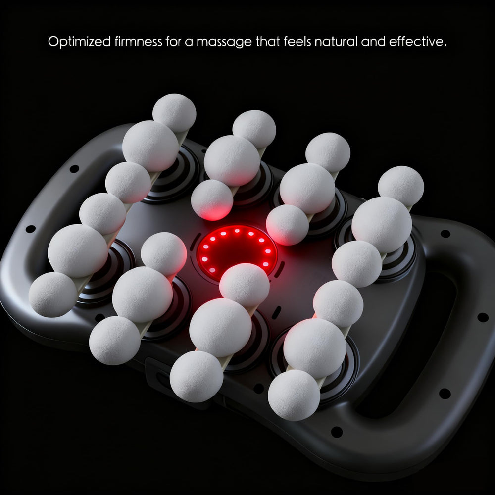Otpuskay massager operates quietly for focused, undisturbed sessions.