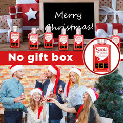 Oudain Christmas party favors display showing festive, handy gifts
