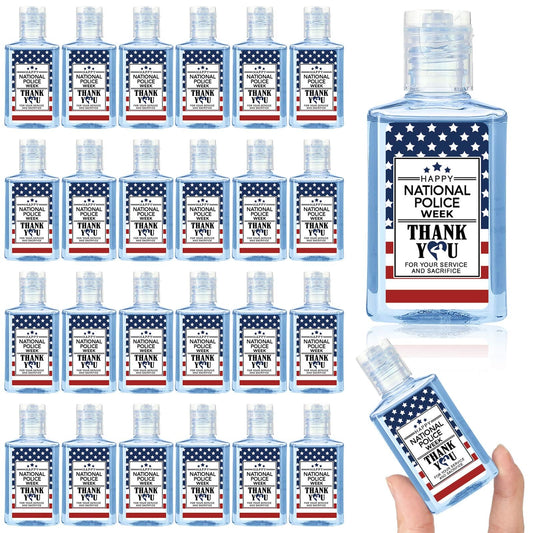 Oudain 1 oz hand soap for National Police Week, ideal guest favor.