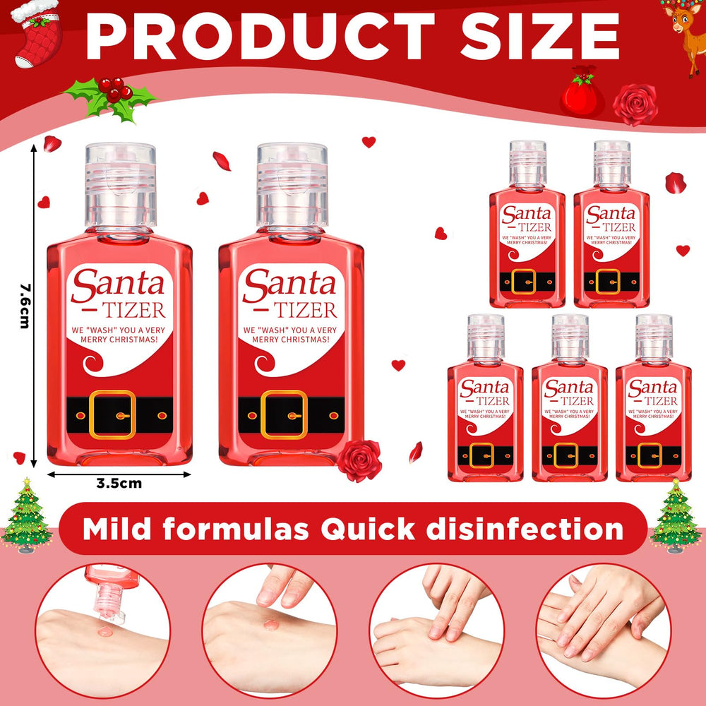 Oudain rose-scented red liquid sanitizer bottle ideal for gifting