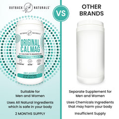 Outback Naturals magnesium citrate ready for relaxation and gentle sleep support.