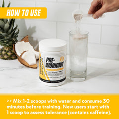 Outwork Nutrition preworkout ingredient citrulline for endurance support.