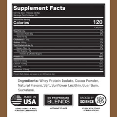 Outwork Nutrition Whey Isolate chocolate powder offers a tasty post-workout option
