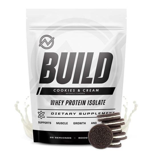 Outwork Nutrition whey isolate Cookies & Cream bottle for post-workout recovery