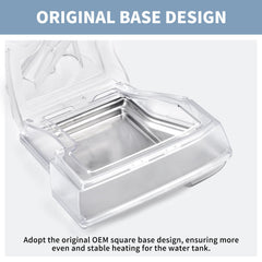 OUYANGHAOMING Water chamber seal lid prevents leaks and spills.
