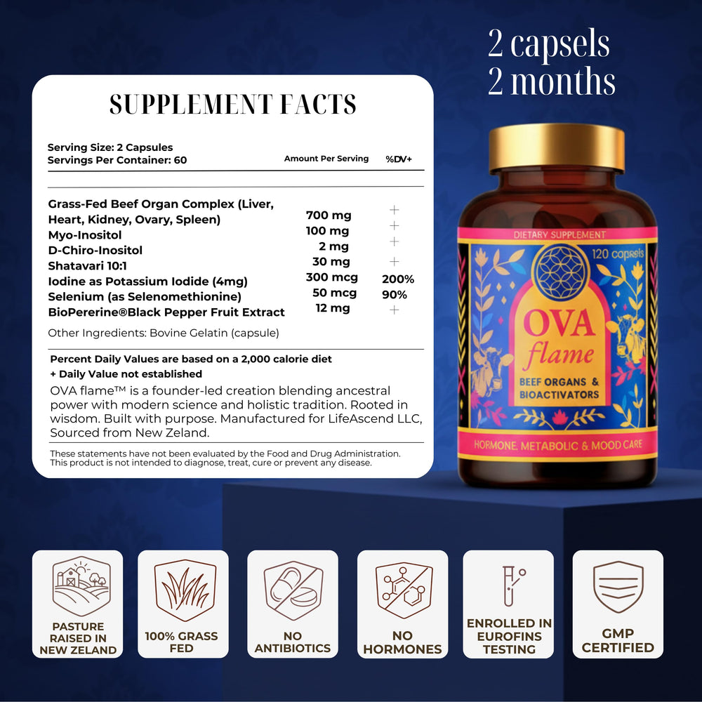 Capsules arranged on a shelf for convenient daily use.