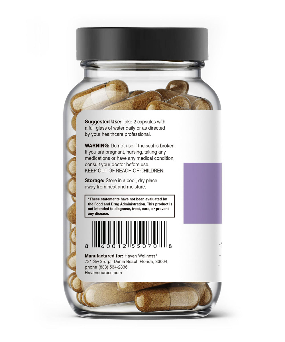 Ovalife fertility nutrition close-up highlighting folate and minerals
