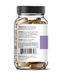 Ovalife fertility nutrition close-up highlighting folate and minerals