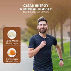 OVIA low-caffeine blend delivering steady energy without jitters.