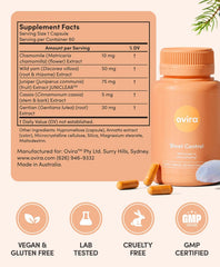 Vegan-friendly pill bottle emphasizing natural ingredients