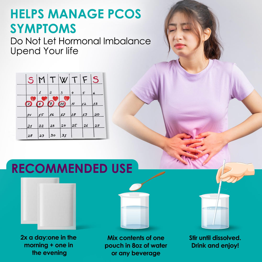 Ovofolic daily-use setup depicts convenient routine with warm beverage.