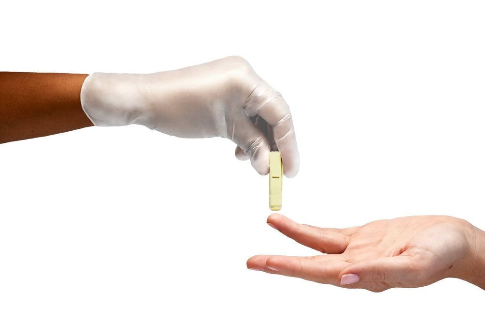 Owen Mumford Unistik 3 normal 100-count pack supports regular testing at home.