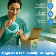 OXISURETECH medical-grade materials ensure hygienic delivery and reliability.