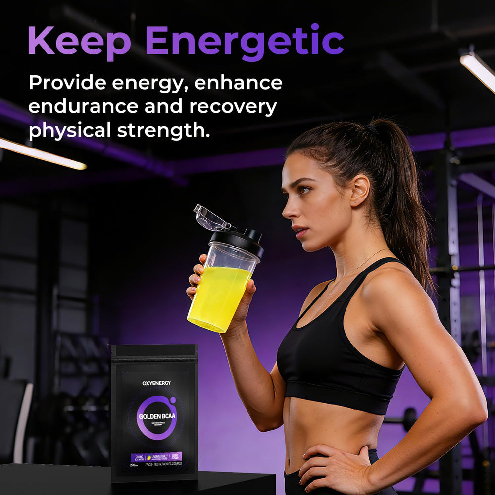 Before-workout use of OxyEnergy BCAA for endurance support