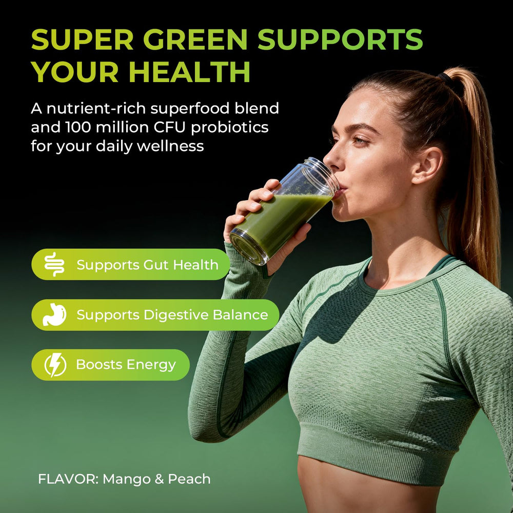 GMP-certified plant-based ingredients used in OxyEnergy Super Greens powder.