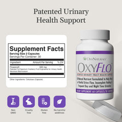 OxyFlo serving spoon demonstrates convenient daily dosing for consistency.