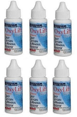 OxyLift Sixpack bottle front view highlighting daily oxygen and mineral boost potential.