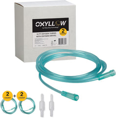Oxyllow premium 25 ft tubing for reliable oxygen delivery at home