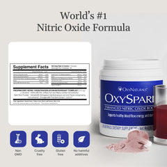 OxyNaturals OxySpark powder dissolving in water demonstrates quick mix.