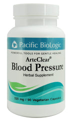 ArteClear bottle label by Pacific BioLogic, 90 vegcaps for daily wellness.