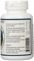 Modifilan ingredients chart — fucoxanthin and minerals highlighted for overall wellness support