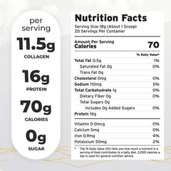 Paleo Pro vanilla smoothie with collagen for convenient protein.