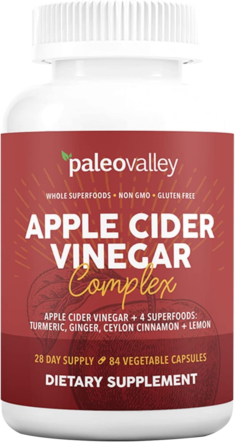 Paleovalley Apple Cider Vinegar Complex bottle—easy daily keto-friendly supplement