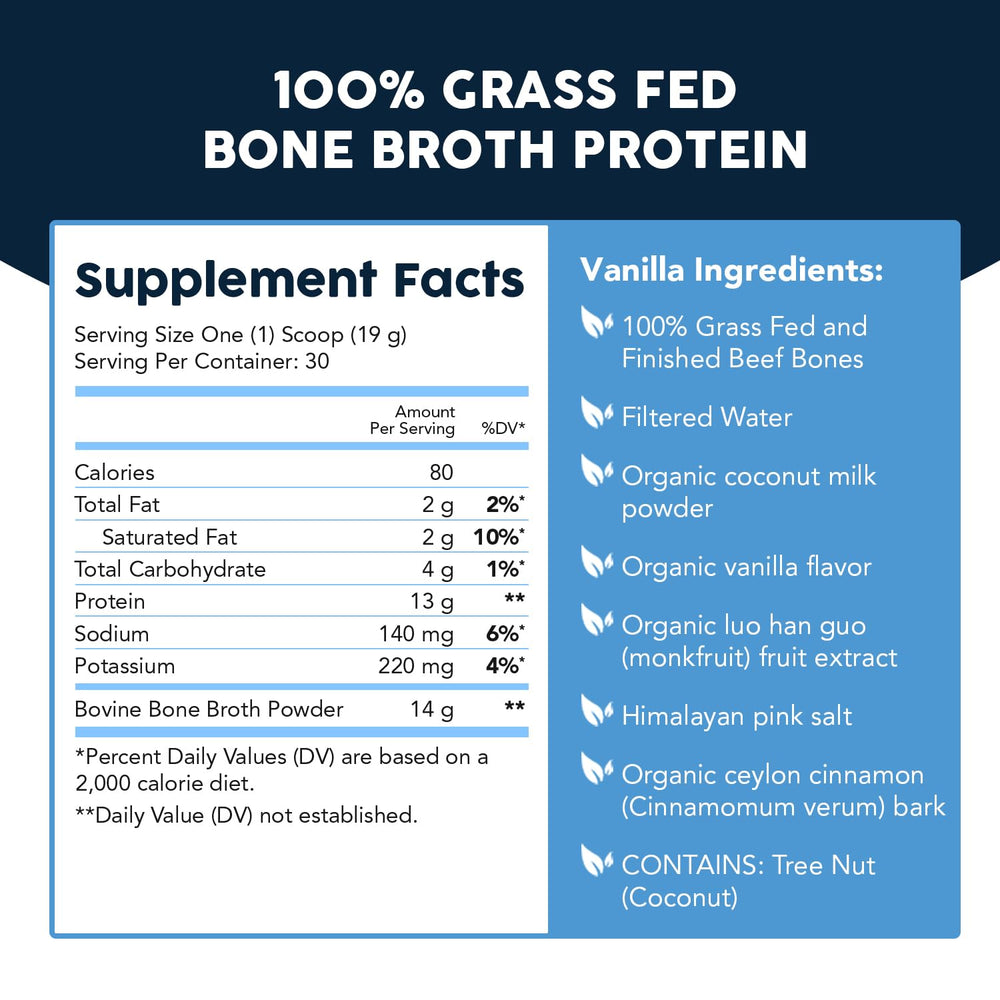 Paleovalley gluten‑free baking with vanilla bone broth powder