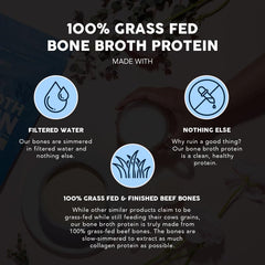 Paleovalley smoothie with vanilla bone broth powder