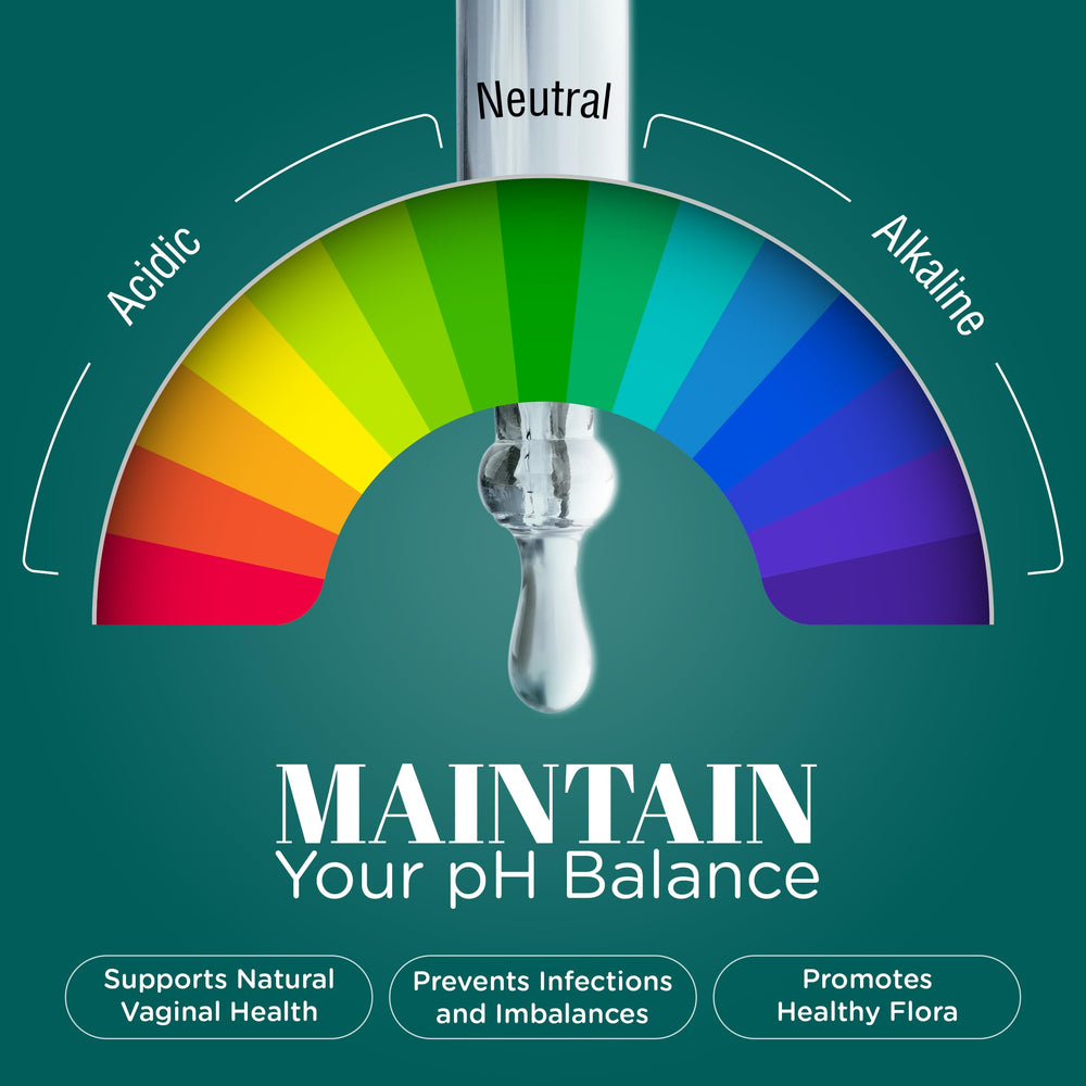 PALIMAR pH balance formula supports gentle, balanced intimate environment.