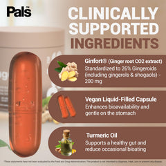 PALS packaging box with vegan and non-GMO icons