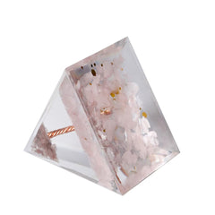 pankósmios orgonite pyramid gift-ready presentation for wellness and positive vibes