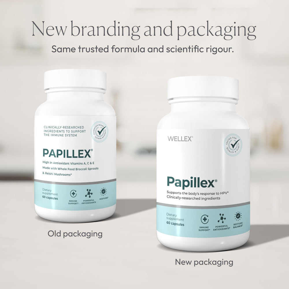 Papillex lycopene and carotenoids capsule highlighting nutrient-rich formula.