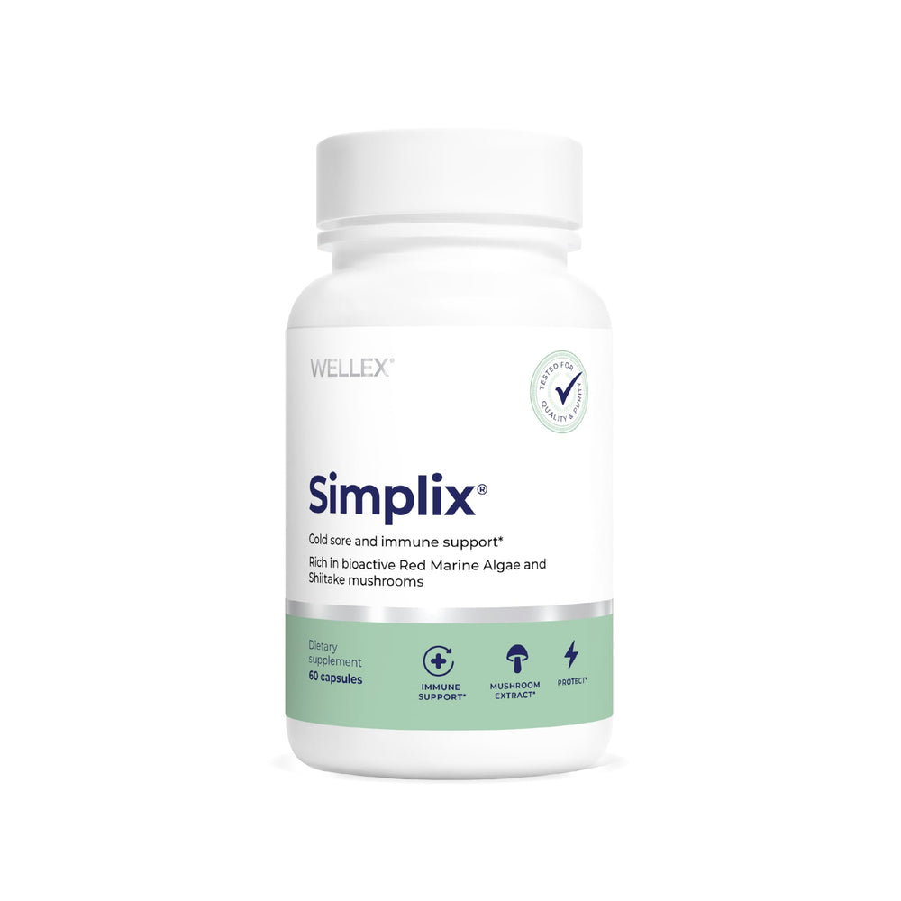 Papillex Simplix bottle front highlighting immune support