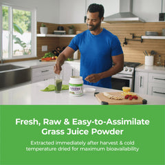 Paradise Herbs ORAC Energy Greens berry blend adds colorful antioxidant-rich flavor